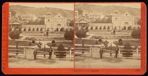 La Piazza, Los Angeles da Carleton E. Watkins